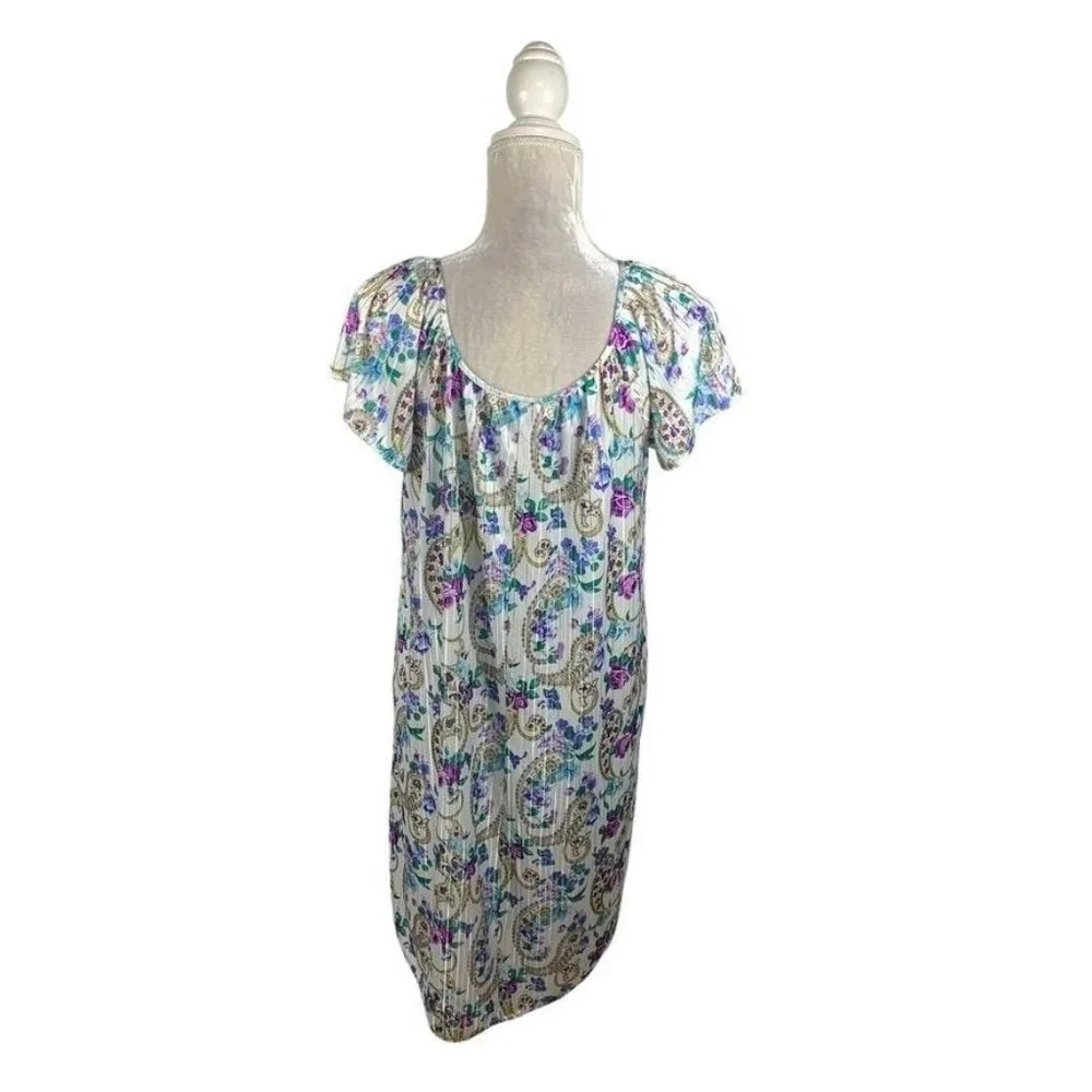 Intimate Options Vintage Nightgown Floral‎ Paisley Grandmacore No Size Tag (L)